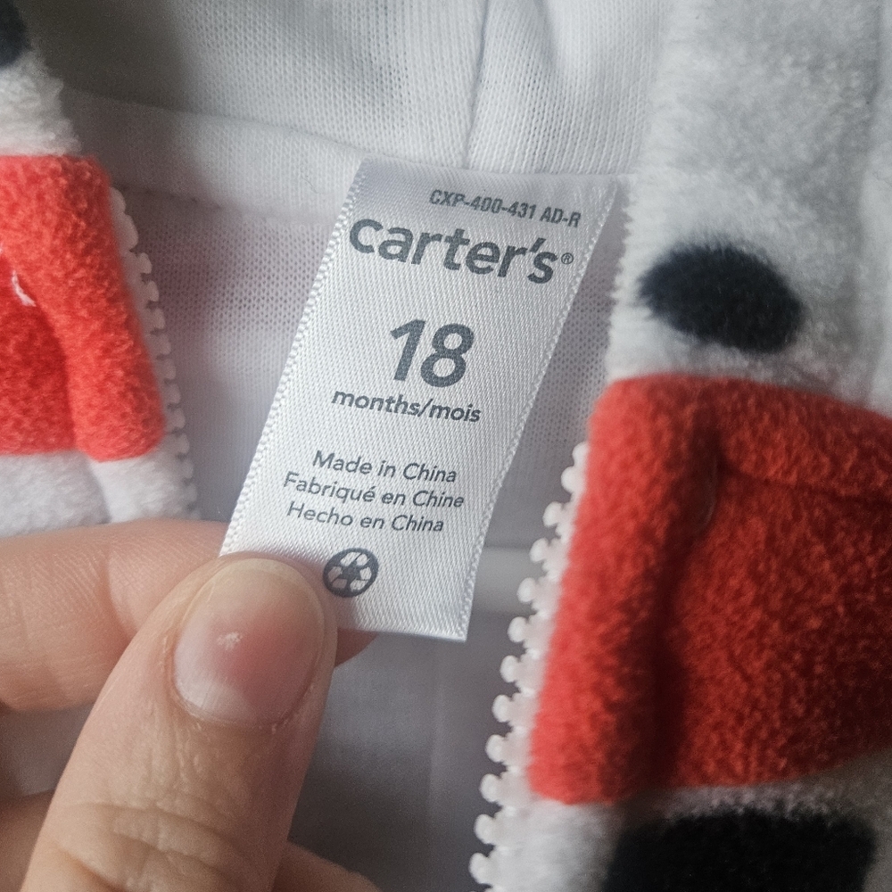 Carter's Dalmatian Dog Kid's Outfit Size 18M - Picture 4 of 6